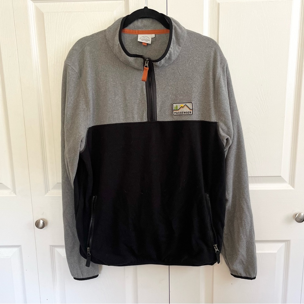 Passenger Fleece Jacket Gray Large